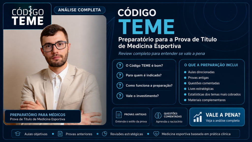 Imagem do preparatório de Guilherme Adami analisado para entender se Código TEME vale a pena