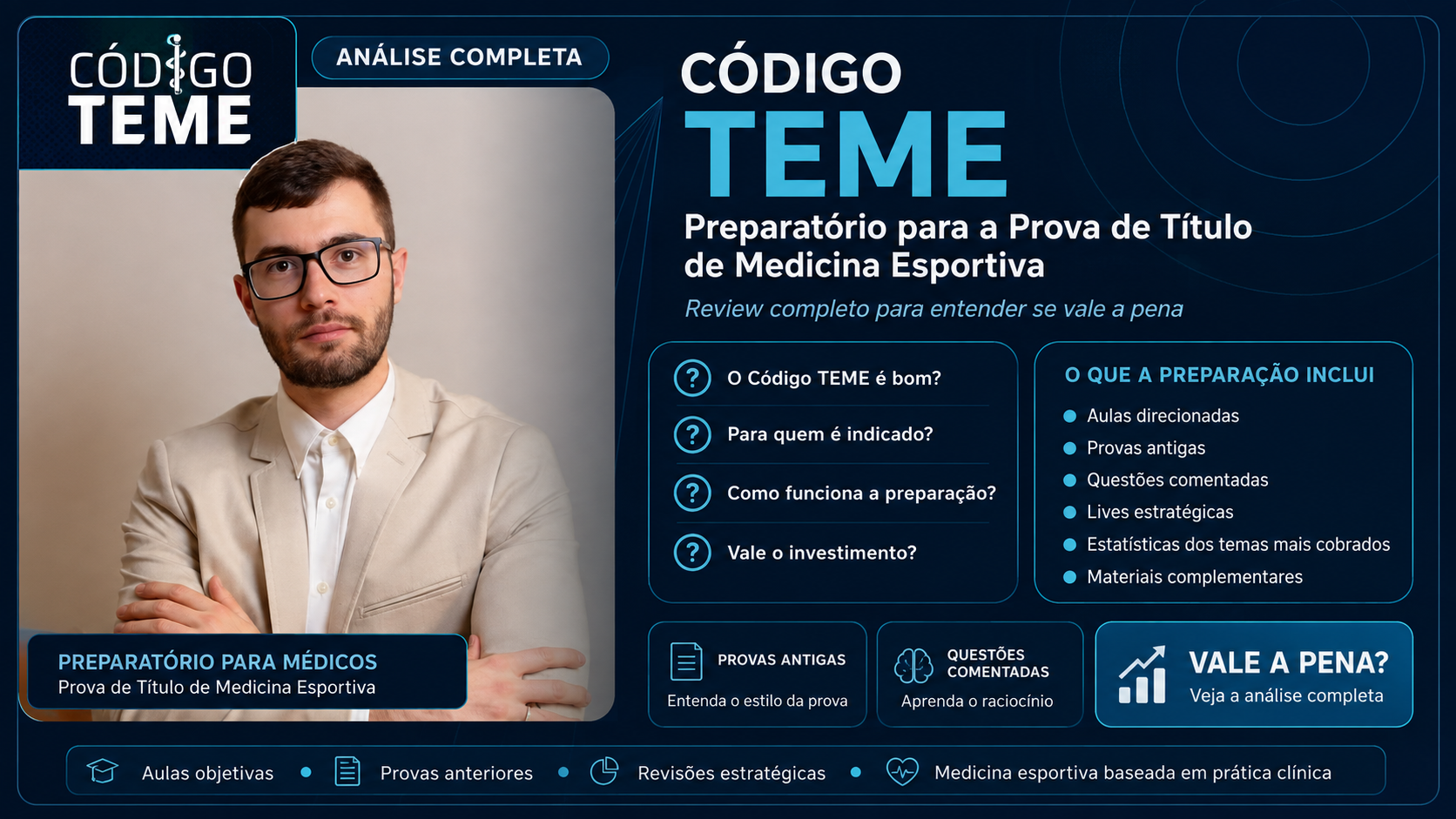 Preparatório de Guilherme Adami analisado para entender se o Código TEME vale a pena