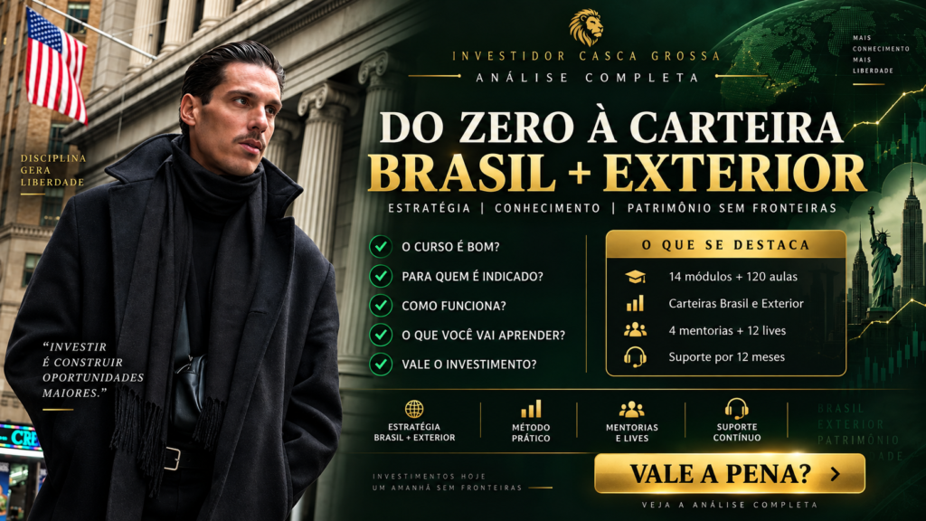 Investidor Casca Grossa vale a pena