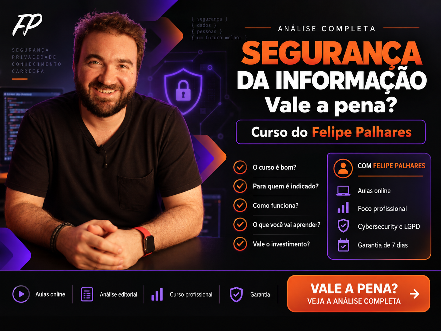 Curso Segurança da Informação Felipe Palhares